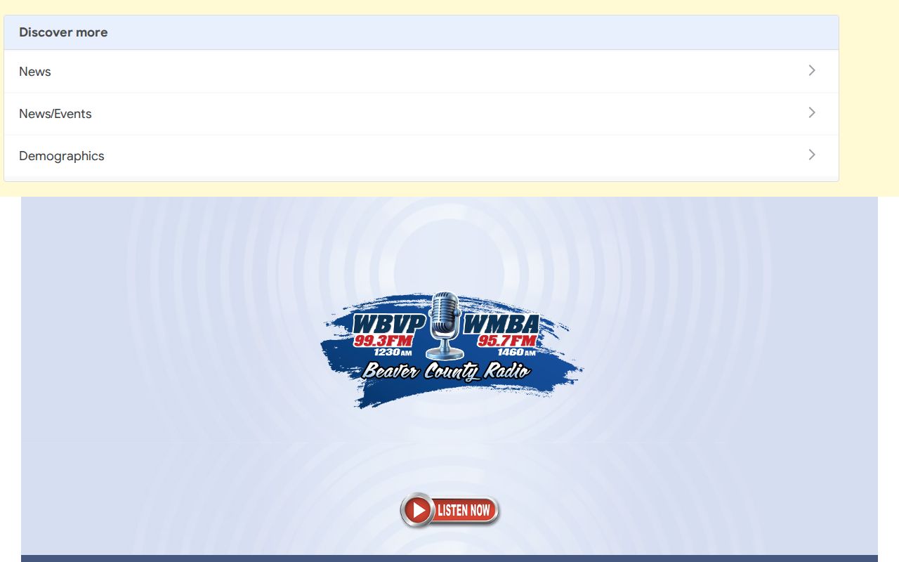Beaver County Radio local crime news source
